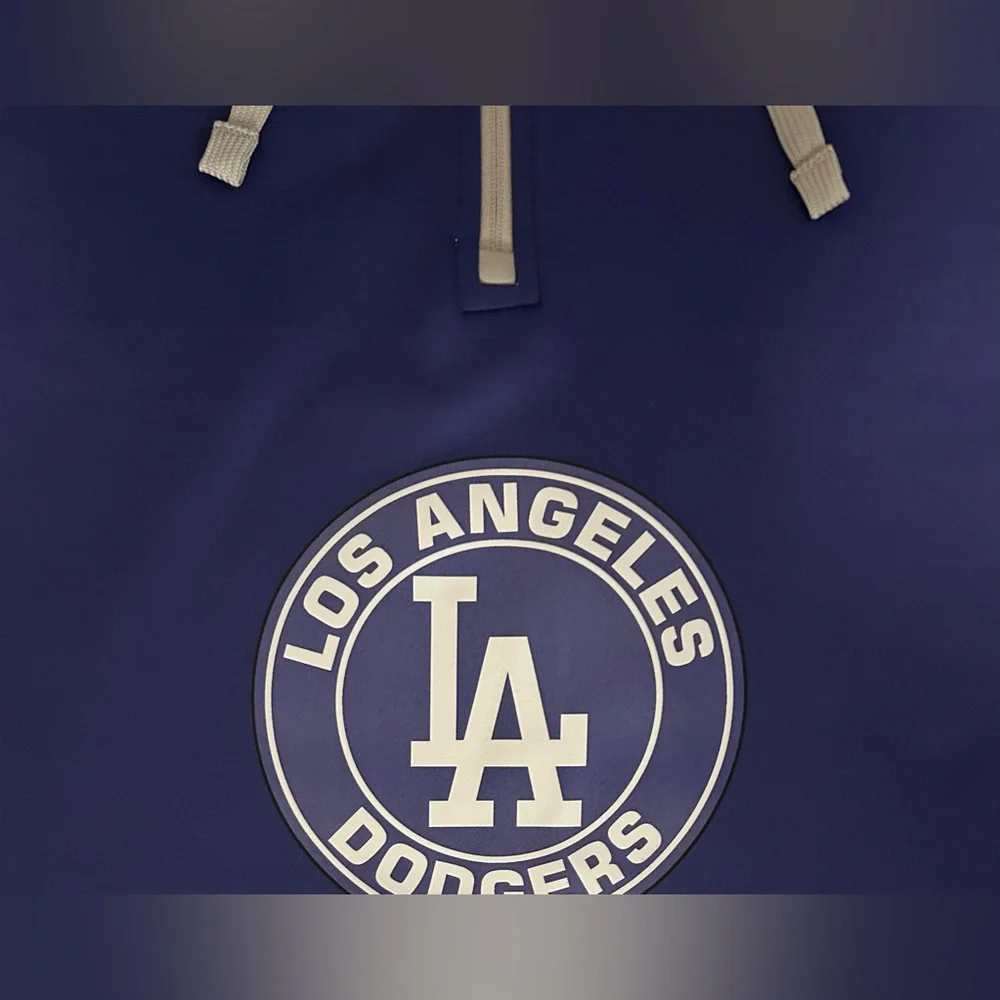 Majestic Authentic Los Angeles Dodgers Hoodie Polyester Sweatshirt Men’s Sz: 3XL - Picture 2 of 4